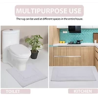 Home Weavers Inc Classy Quick Dry 24X40 Inch Bath Rug