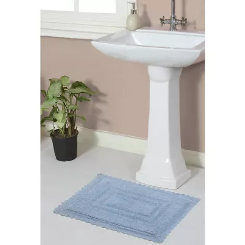 Home Weavers Inc Opulent Reversible 17X24 Inch Bath Rug