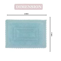 Home Weavers Inc Opulent Reversible 17X24 Inch Bath Rug