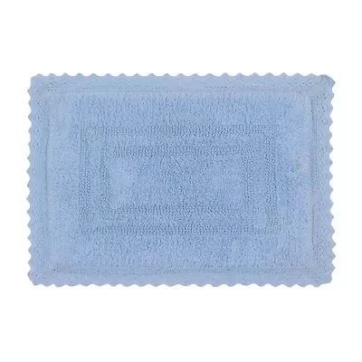 Home Weavers Inc Opulent Reversible 17X24 Inch Bath Rug