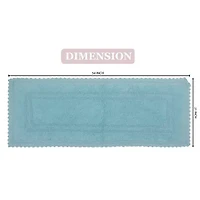 Home Weavers Inc Opulent Reversible 21X54 Inch Bath Rug