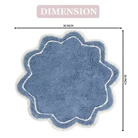 Home Weavers Inc Allure Round Bath Rug