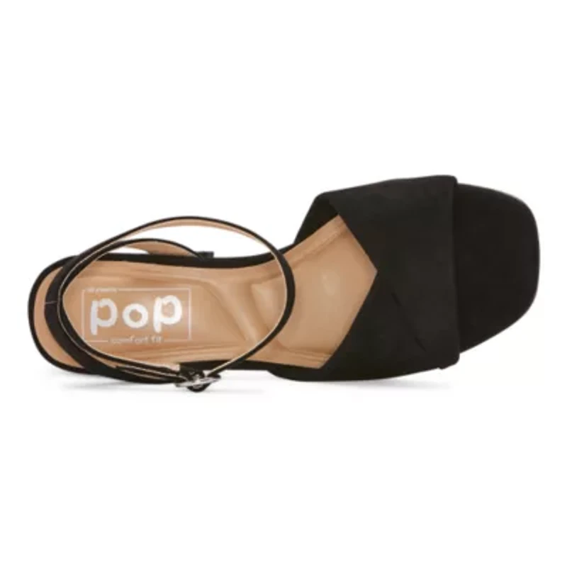 Pop Womens Plot Heeled Sandals