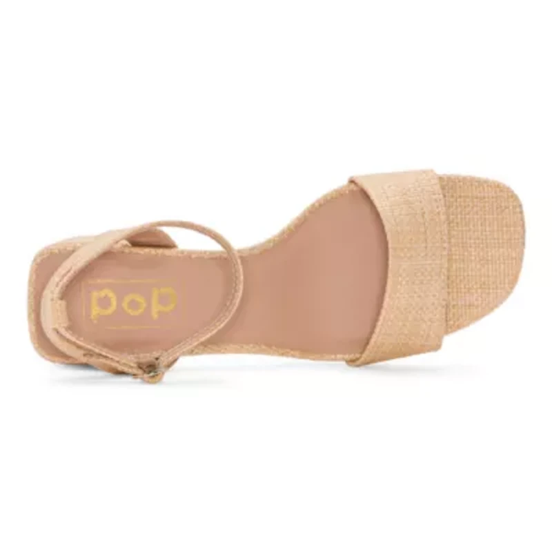 Pop Womens Zymic Heeled Sandals
