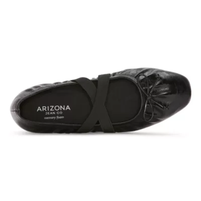 Arizona Jean Co Drew Womens Closed Toe Ballet Flats