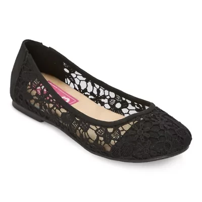 Pop Mannor Womens Closed Toe Ballet Flats