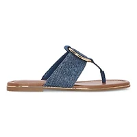 Liz Claiborne Womens Camplin Flat Sandals