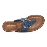 Liz Claiborne Womens Camplin Flat Sandals