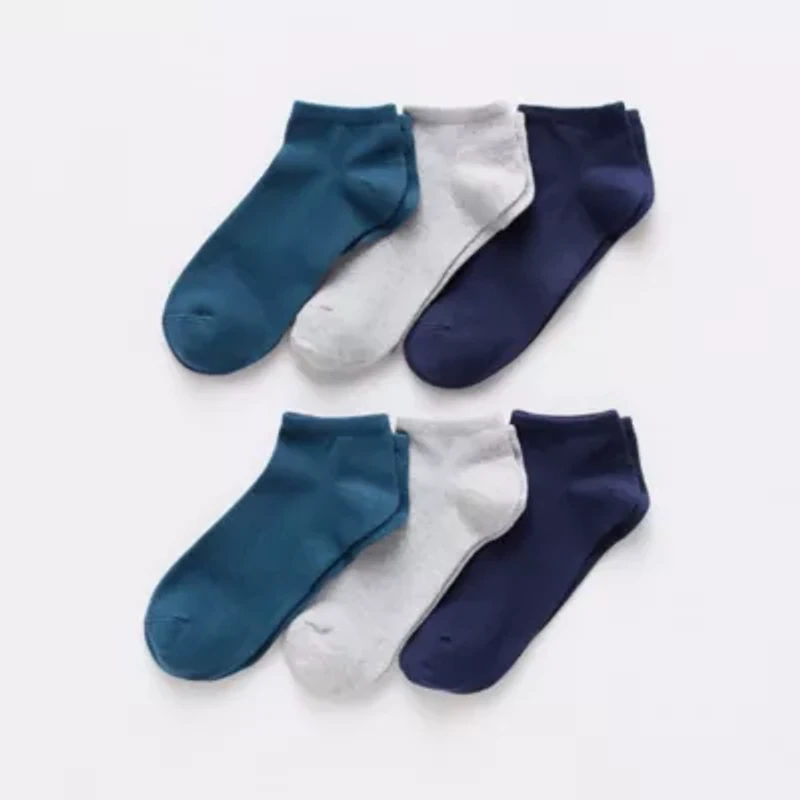 Mixit Cotton Modal Womens 6 Pair Low Cut Socks