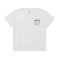 Roxy Big Kid Girls Crew Neck Short Sleeve Regular Fit Graphic T-Shirt