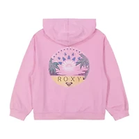 Roxy Big Kid Girls Long Sleeve Zipper Hoodie