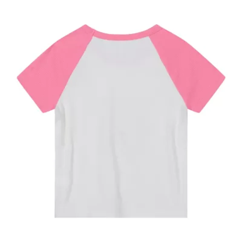 Roxy Big Kid Girls Crew Neck Short Sleeve Oversized Graphic T-Shirt
