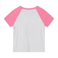 Roxy Big Kid Girls Crew Neck Short Sleeve Oversized Graphic T-Shirt
