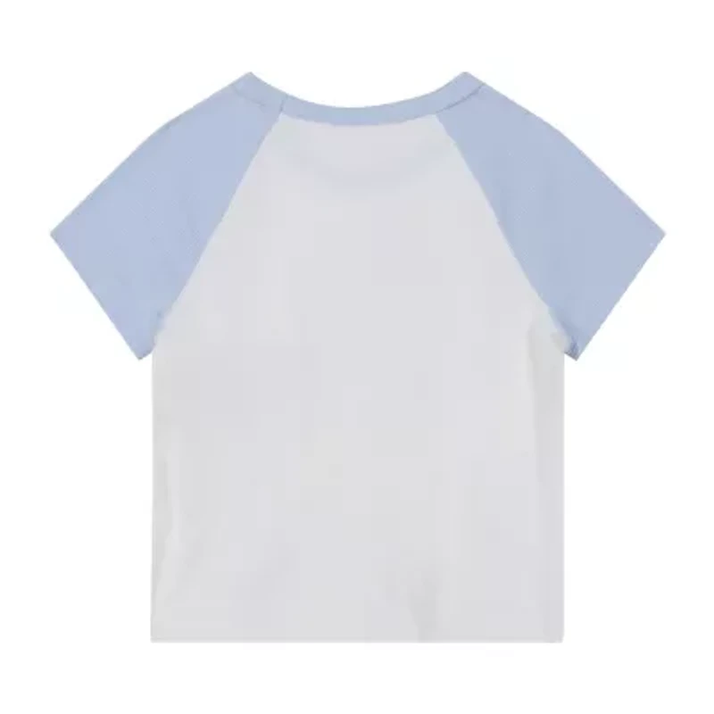 Roxy Big Kid Girls Crew Neck Short Sleeve Oversized Graphic T-Shirt