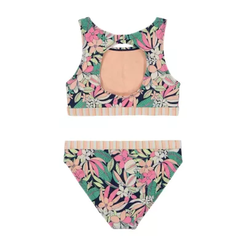 Roxy Big Girls Palm Song Bikini Set