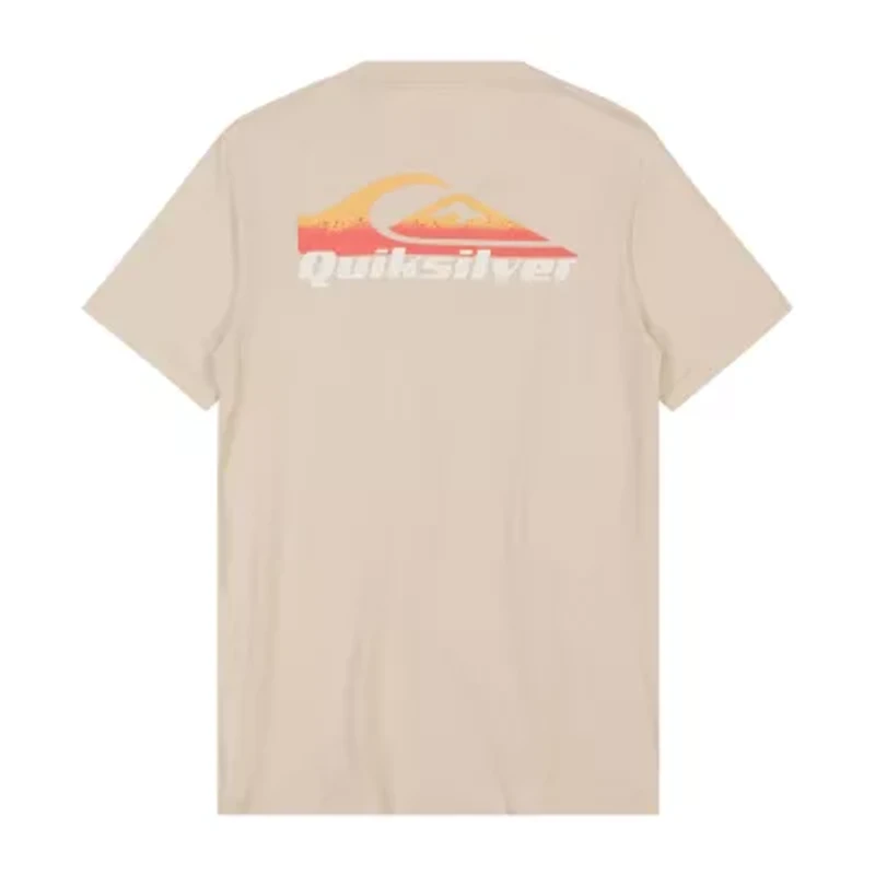 Quiksilver Big Kid Boys Crew Neck Short Sleeve Regular Fit Graphic T-Shirt