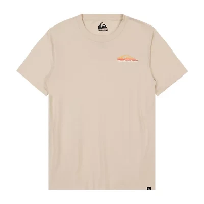 Quiksilver Big Kid Boys Crew Neck Short Sleeve Regular Fit Graphic T-Shirt