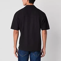 Arizona Mens Short Sleeve Camp Shirt