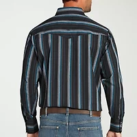Ely Cattleman Stripe Mens Long Sleeve Western Shirt