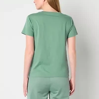 PUMA Womens Crew Neck Short Sleeve Active T-Shirt