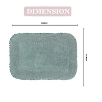 Home Weavers Inc Radiant Quick Dry 17X24 Inch Bath Rug