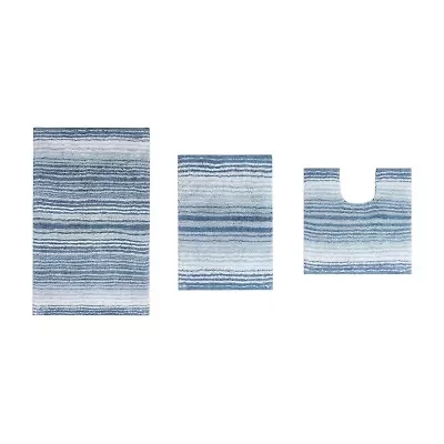 Home Weavers Inc Gradation 3-pc. Quick Dry Bath Rug Set