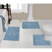 Home Weavers Inc Fantasia 3-pc. Quick Dry Bath Rug Set