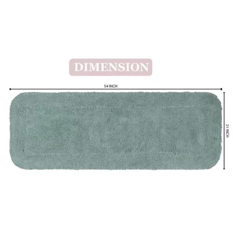 Home Weavers Inc Radiant Quick Dry 21X54 Inch Bath Rug