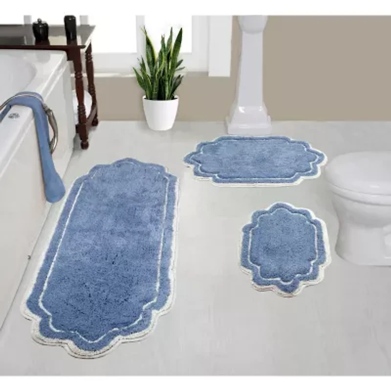 Home Weavers Inc Allure 3-pc. Quick Dry Bath Rug Set