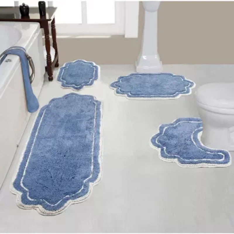 Home Weavers Inc Allure 4-pc. Quick Dry Bath Rug Set