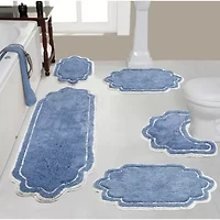 Home Weavers Inc Allure 5-pc. Quick Dry Bath Rug Set