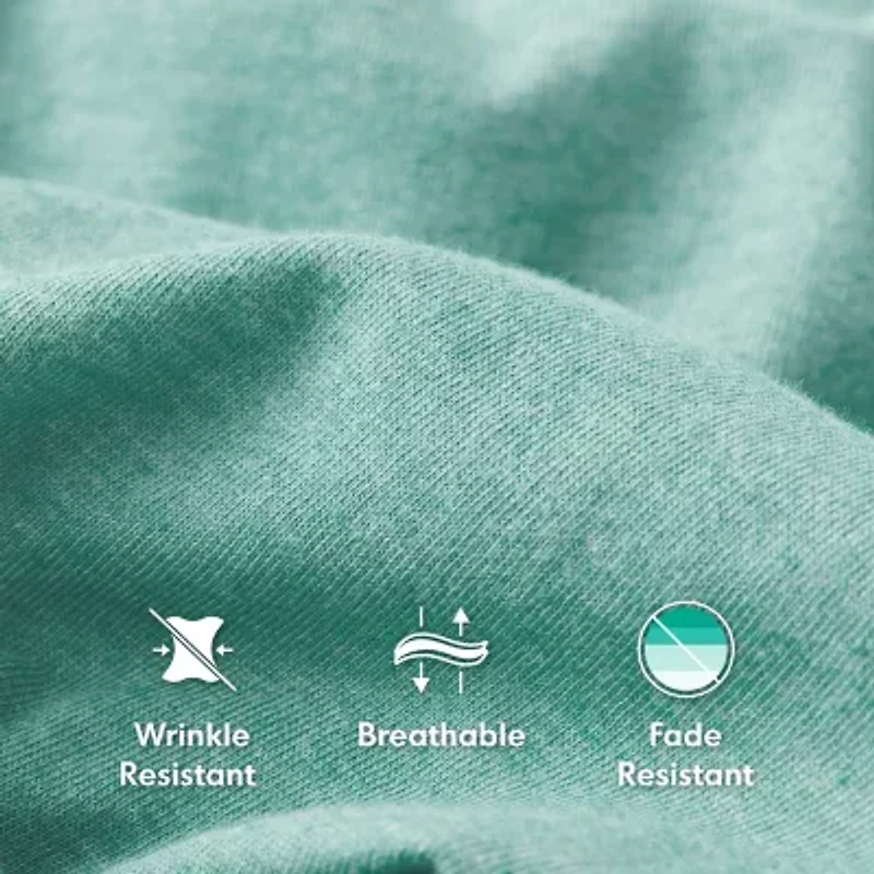 Intelligent Design Cotton Blend Jersey Knit Deep Pocket Sheet Set