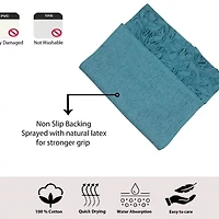 Home Weavers Inc Modesto Quick Dry 21X34 Inch Bath Rug