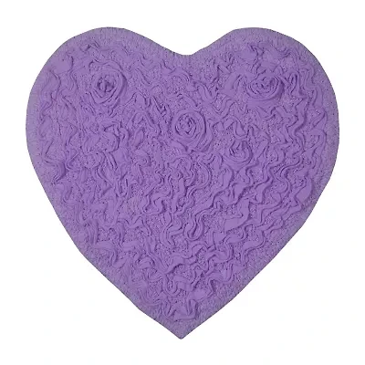 Home Weavers Inc Modesto Heart Bath Rug
