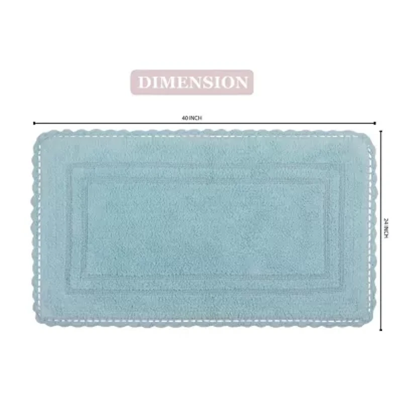Home Weavers Inc Casual Elegance Reversible 24X40 Inch Bath Rug
