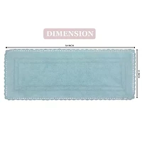 Home Weavers Inc Casual Elegance Reversible 21X54 Inch Bath Rug