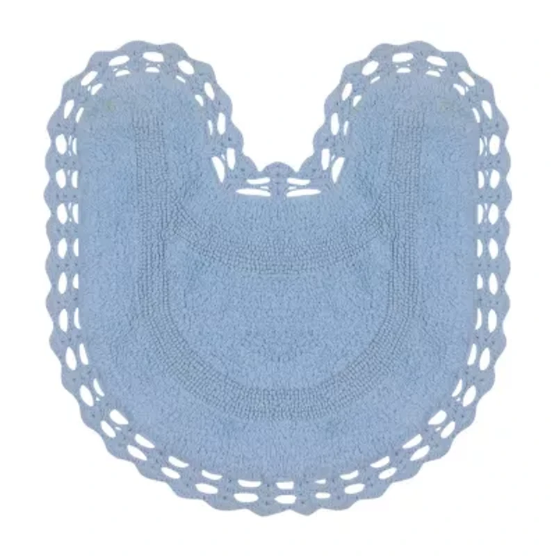 Home Weavers Inc Hampton Crochet Reversible 20X20 Inch Bath Rug