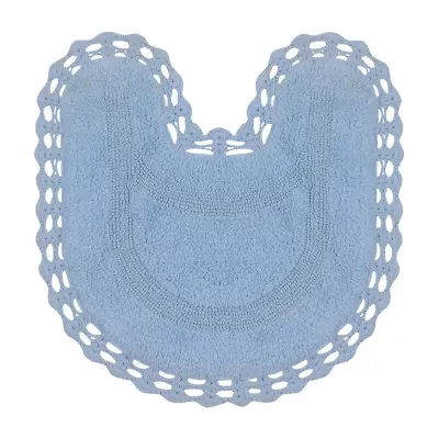 Home Weavers Inc Hampton Crochet Reversible 20X20 Inch Bath Rug