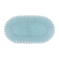 Home Weavers Inc Hampton Crochet Reversible 21X34 Inch Bath Rug