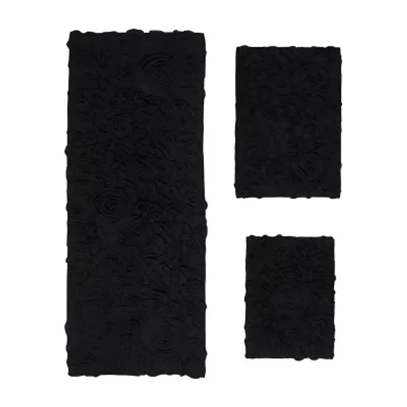 Home Weavers Inc Bellflower 3-pc. Quick Dry Bath Rug Set