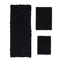 Home Weavers Inc Bellflower 3-pc. Quick Dry Bath Rug Set