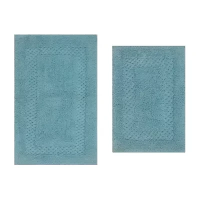 Home Weavers Inc Classy 2-pc. Quick Dry Bath Rug Set
