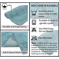 Home Weavers Inc Classy -pc. Quick Dry Bath Rug Set