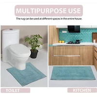 Home Weavers Inc Classy 4-pc. Quick Dry Bath Rug Set