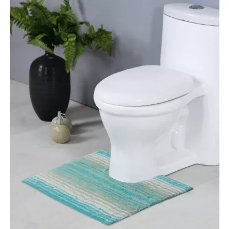 Home Weavers Inc Gradation Quick Dry 20X20 Inch Bath Rug