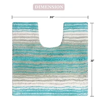 Home Weavers Inc Gradation Quick Dry 20X20 Inch Bath Rug