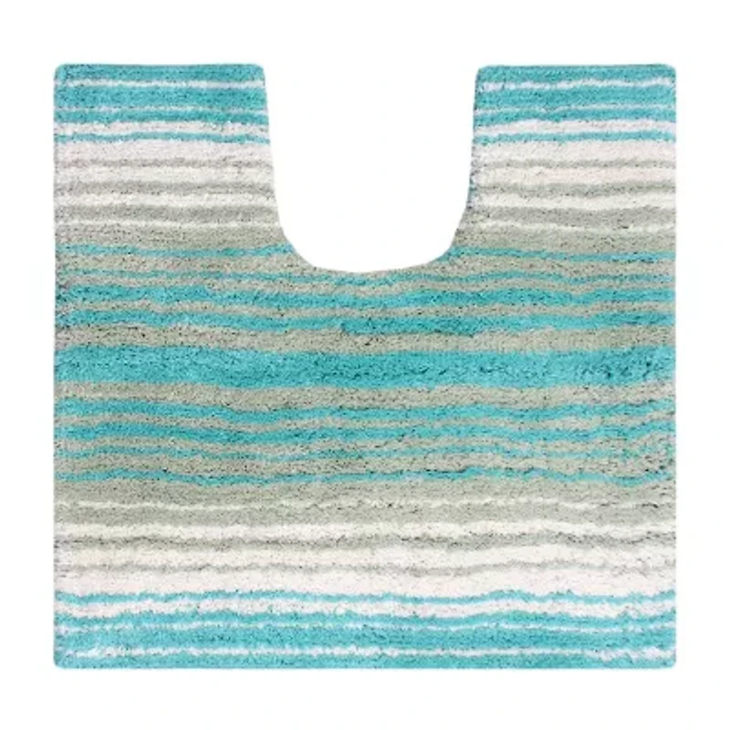 Home Weavers Inc Gradation Quick Dry 20X20 Inch Bath Rug