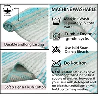 Home Weavers Inc Gradation Quick Dry 20X20 Inch Bath Rug