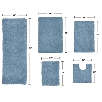 Home Weavers Inc Fantasia Quick Dry Bath Rug