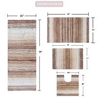 Home Weavers Inc Gradiation Quick Dry Bath Rug